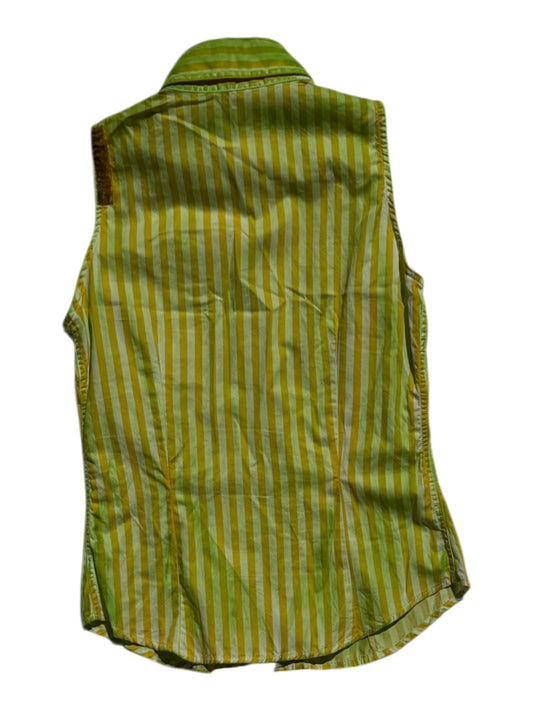 Voyage sleeveless striped shirt