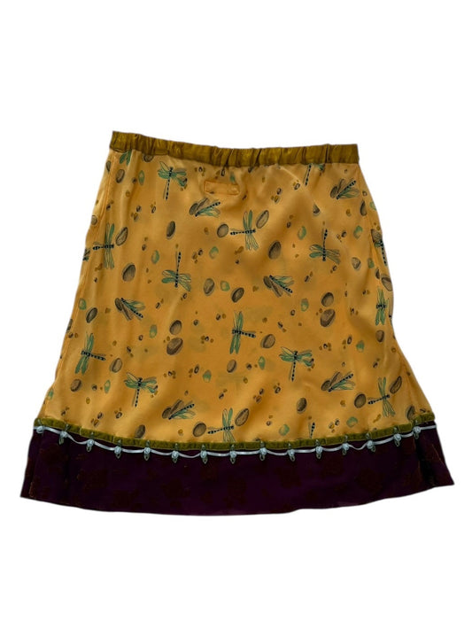 Voyage silk skirt