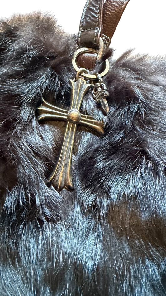 Chrome Hearts Fur Bag