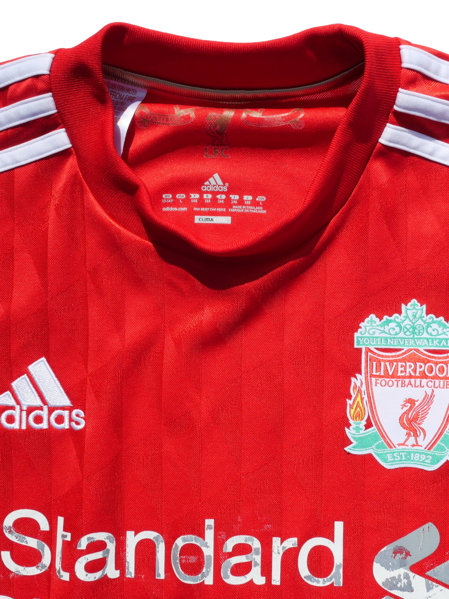 Liverpool FC Home Shirt – Adidas 2010-2012