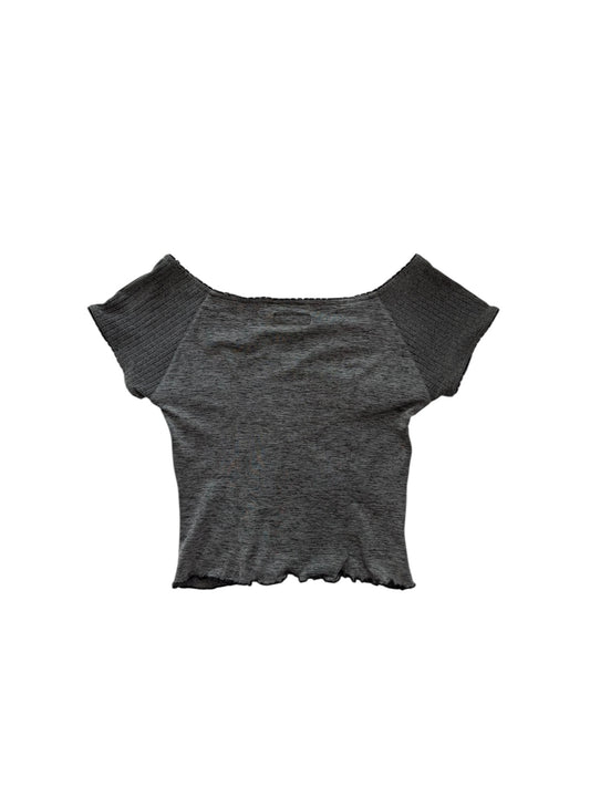 Voyage ribbed knit top