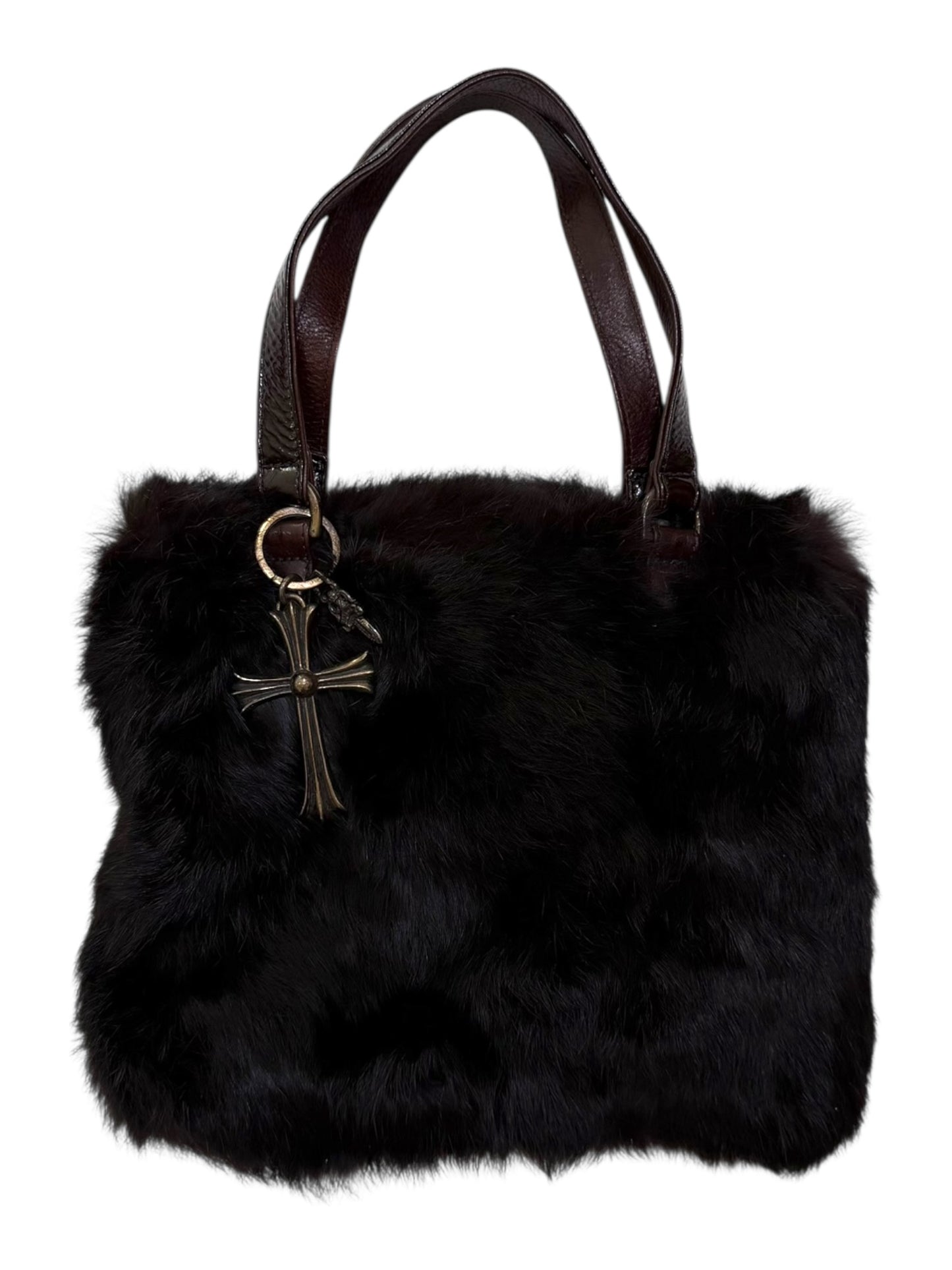 Chrome Hearts Fur Bag