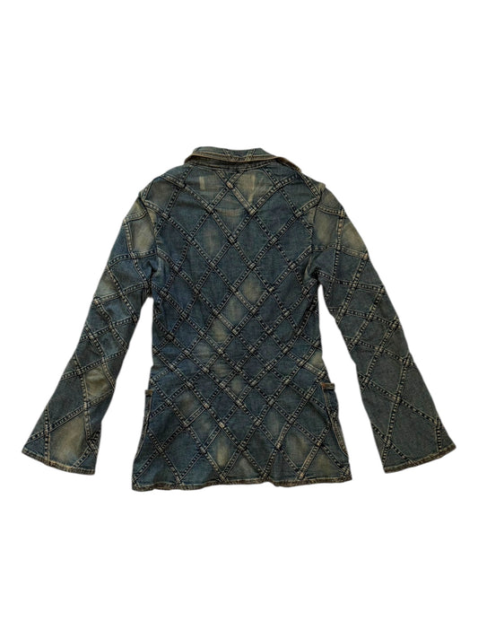 Junya Watanabe Comme des Garçons reconstructed denim jacket Rare