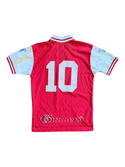 Vintage Arsenal 1994–1996 Nike Home Shirt JVC Sponsor Premier League Patch Size S UK Made