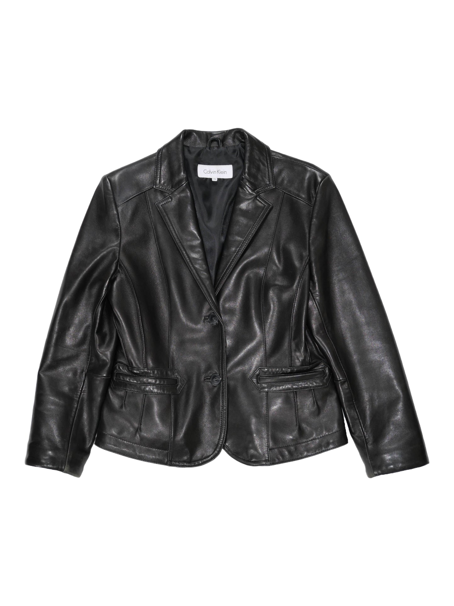 Vintage Calvin Klein Leather Blazer
