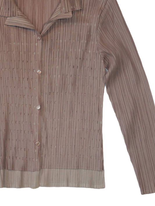 Pleats Please Issey Miyake Cardigan - No inside Label