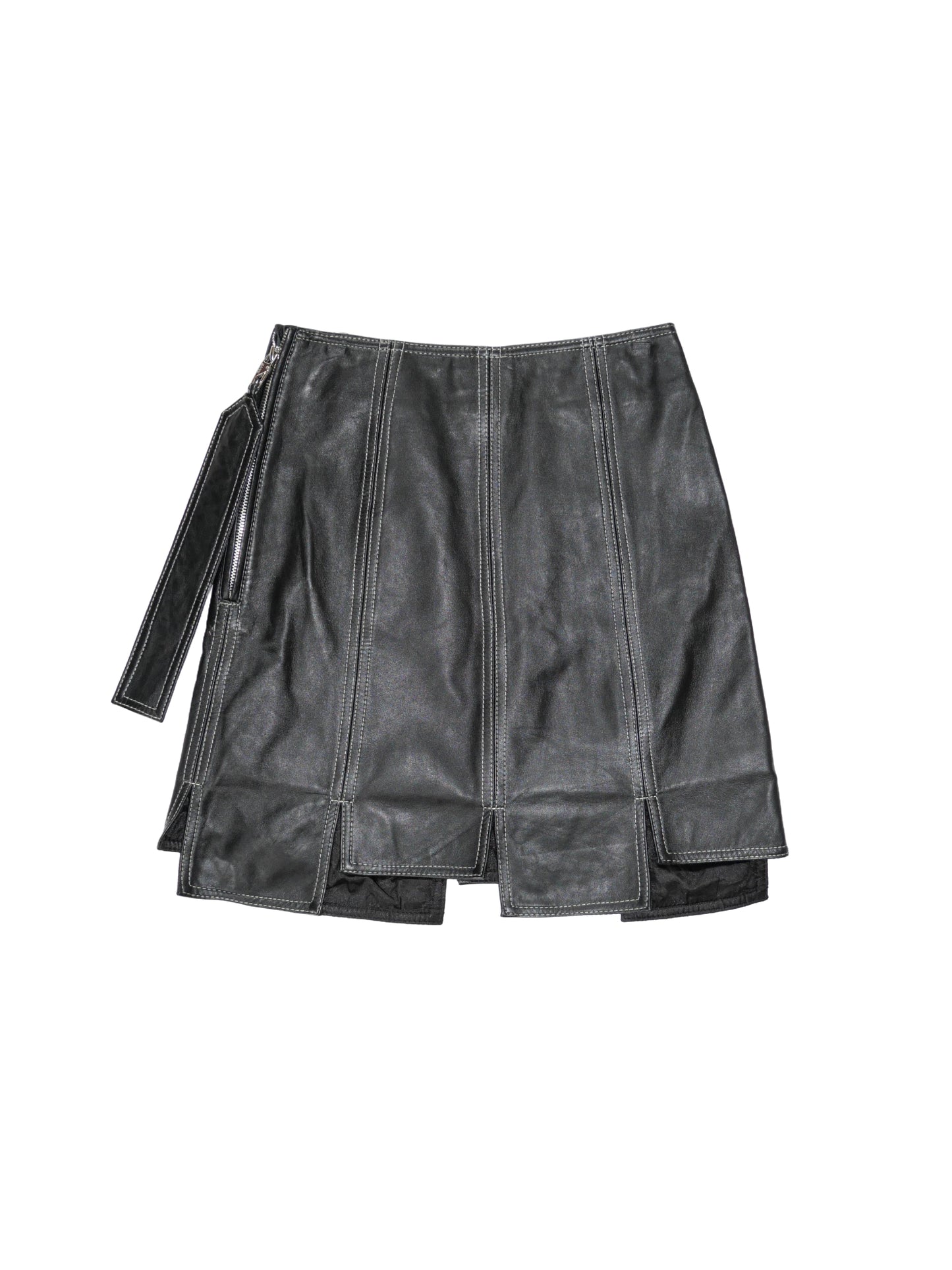 Ganni Leather Skirt