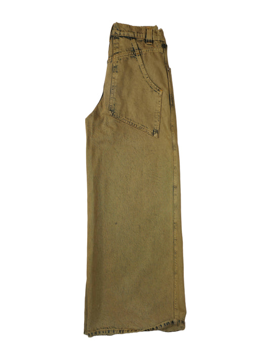 Eckhaus Latta High Rise Wide Leg Jeans Denim (Made in USA)