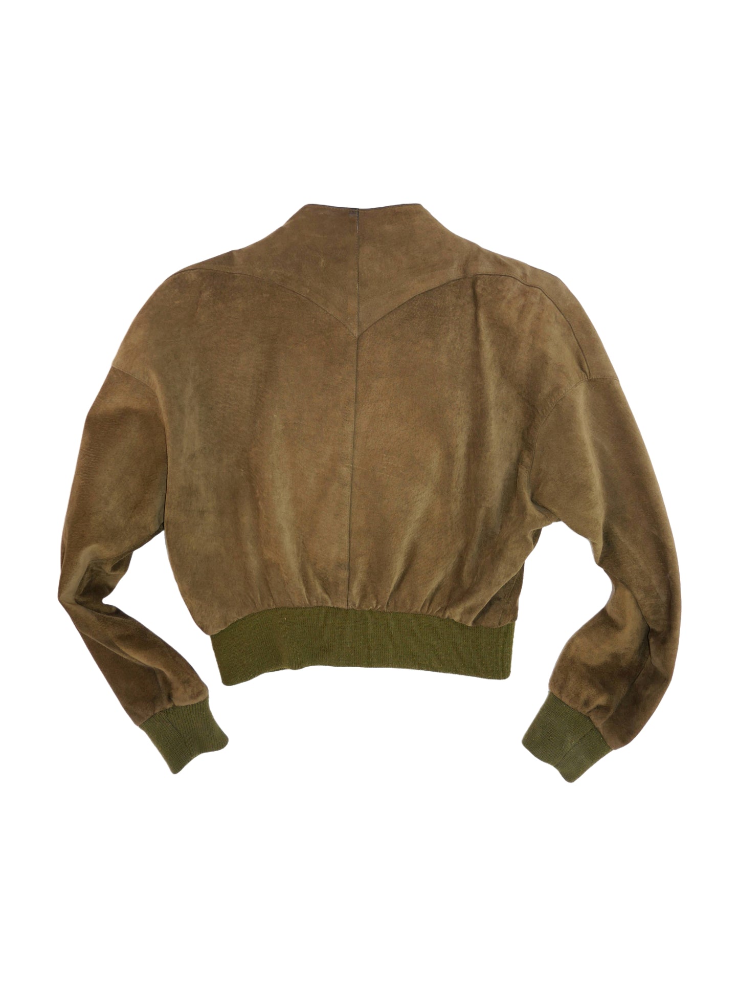 Thierry Mugler Suede Jacket