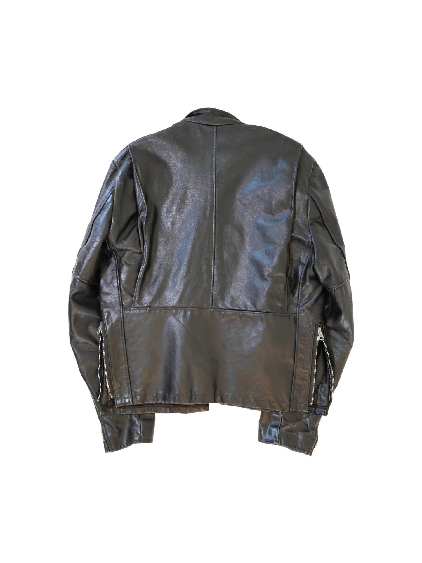 Vintage Leather Motorcycle Jacket