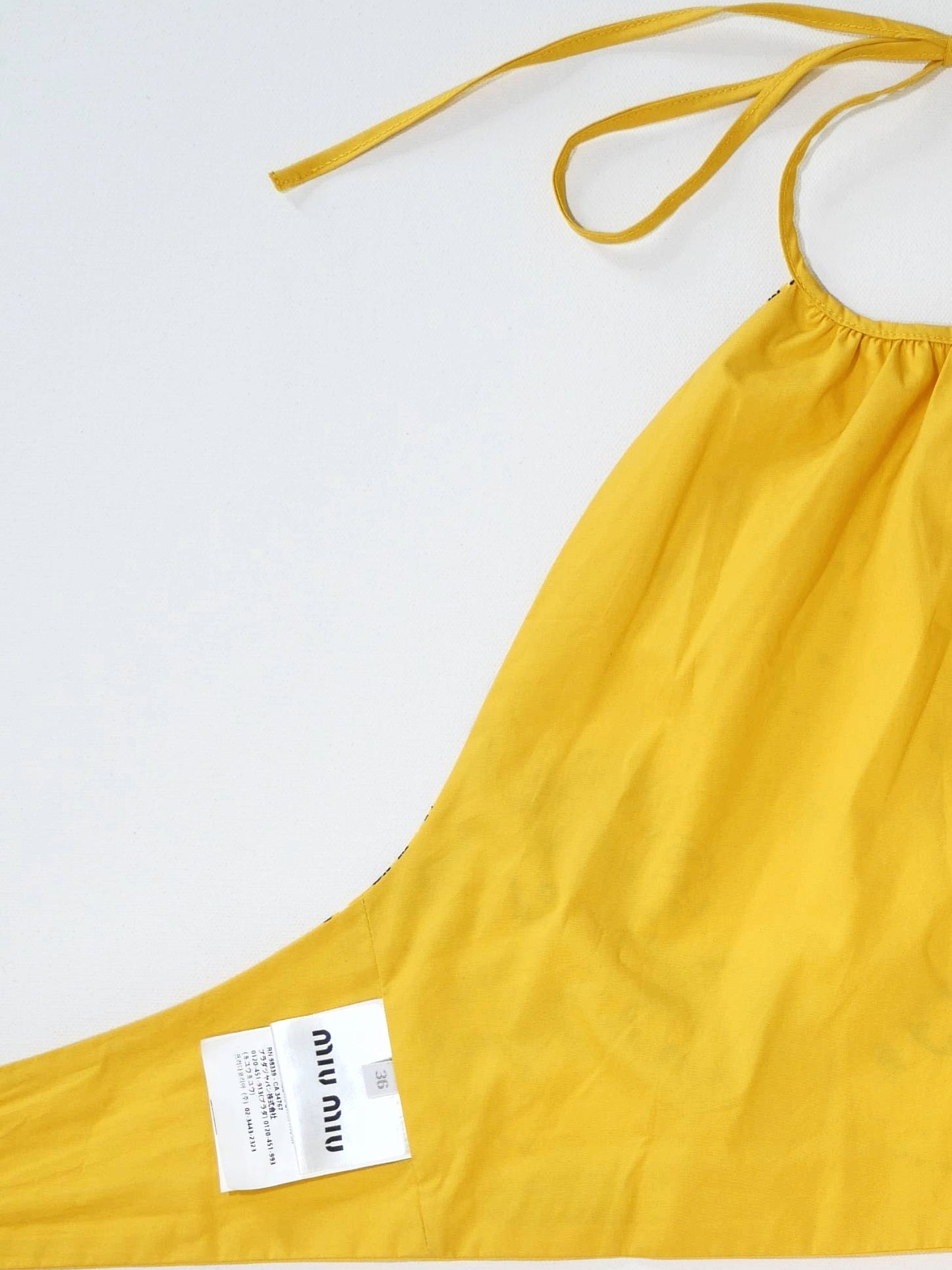Miu Miu Bandana Halter Top