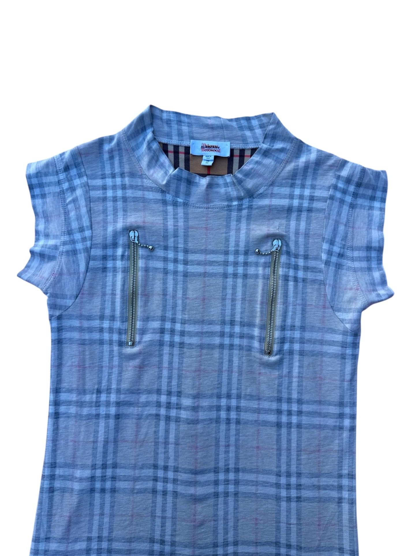 Burberry x Vivienne Westwood Sleeveless Zip Top