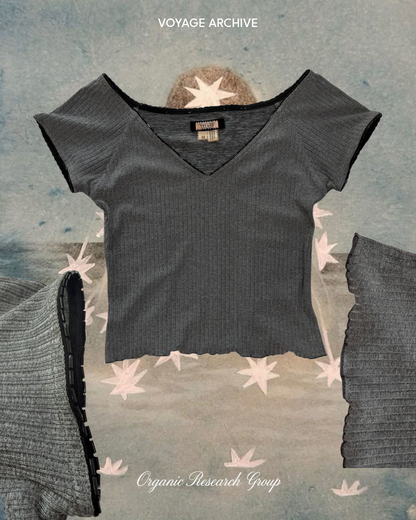 Voyage ribbed knit top