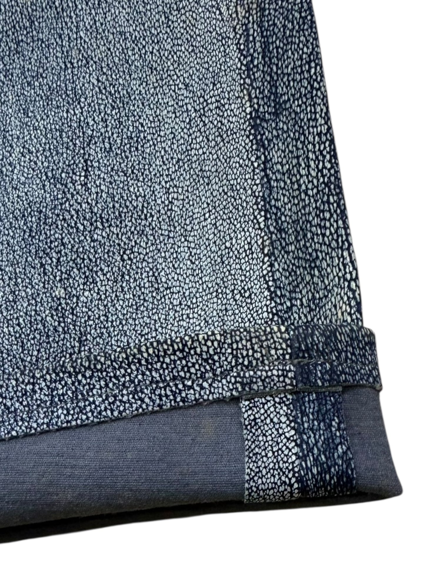 Chrome Hearts Blue Leather Pants