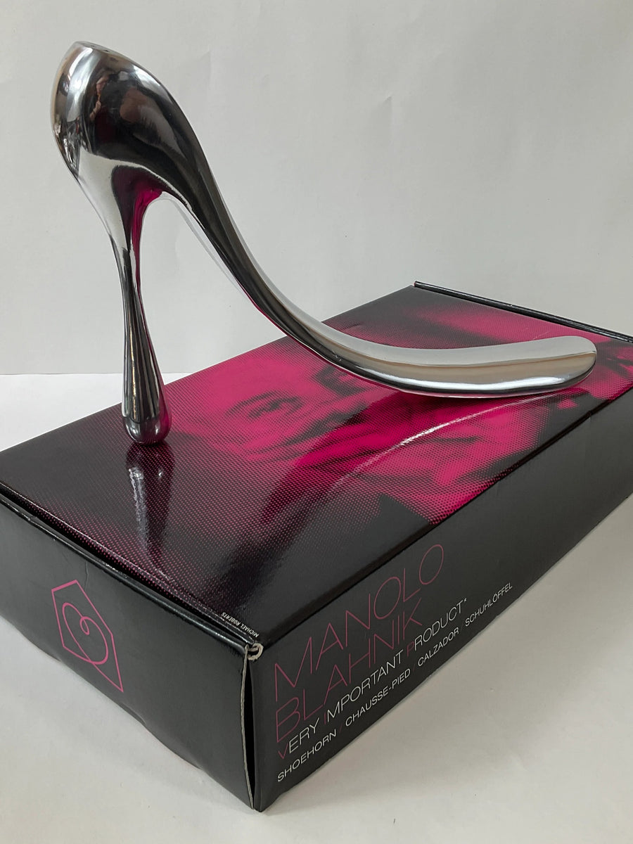 Manolo Blahnik x Habitat “VIP” Shoehorn – Rare Collector’s Piece