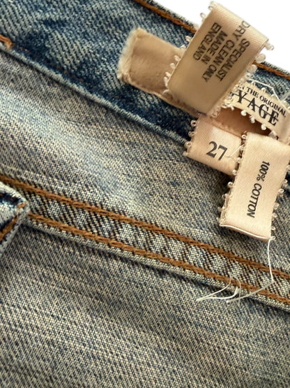 Voyage embroidered denim jeans