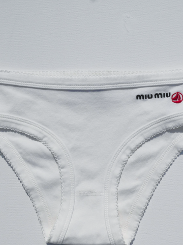 Petit Bateau X Miu Miu stretch jersey briefs