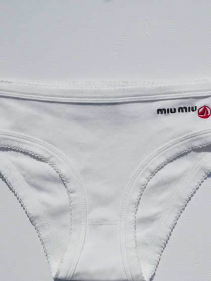 Petit Bateau X Miu Miu stretch jersey briefs