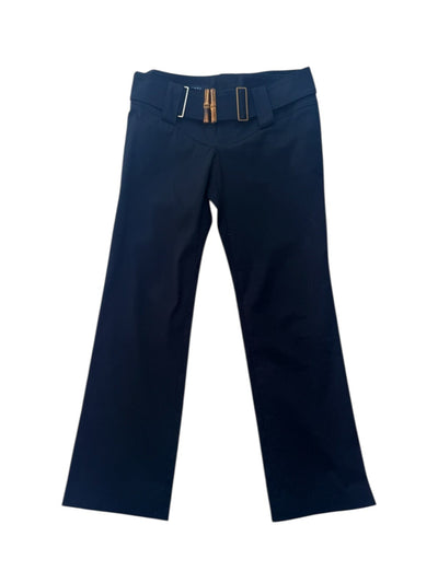 Gucci Bamboo-Buckle Tailored Trousers