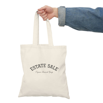 Estate Sale Natural Tote Bag