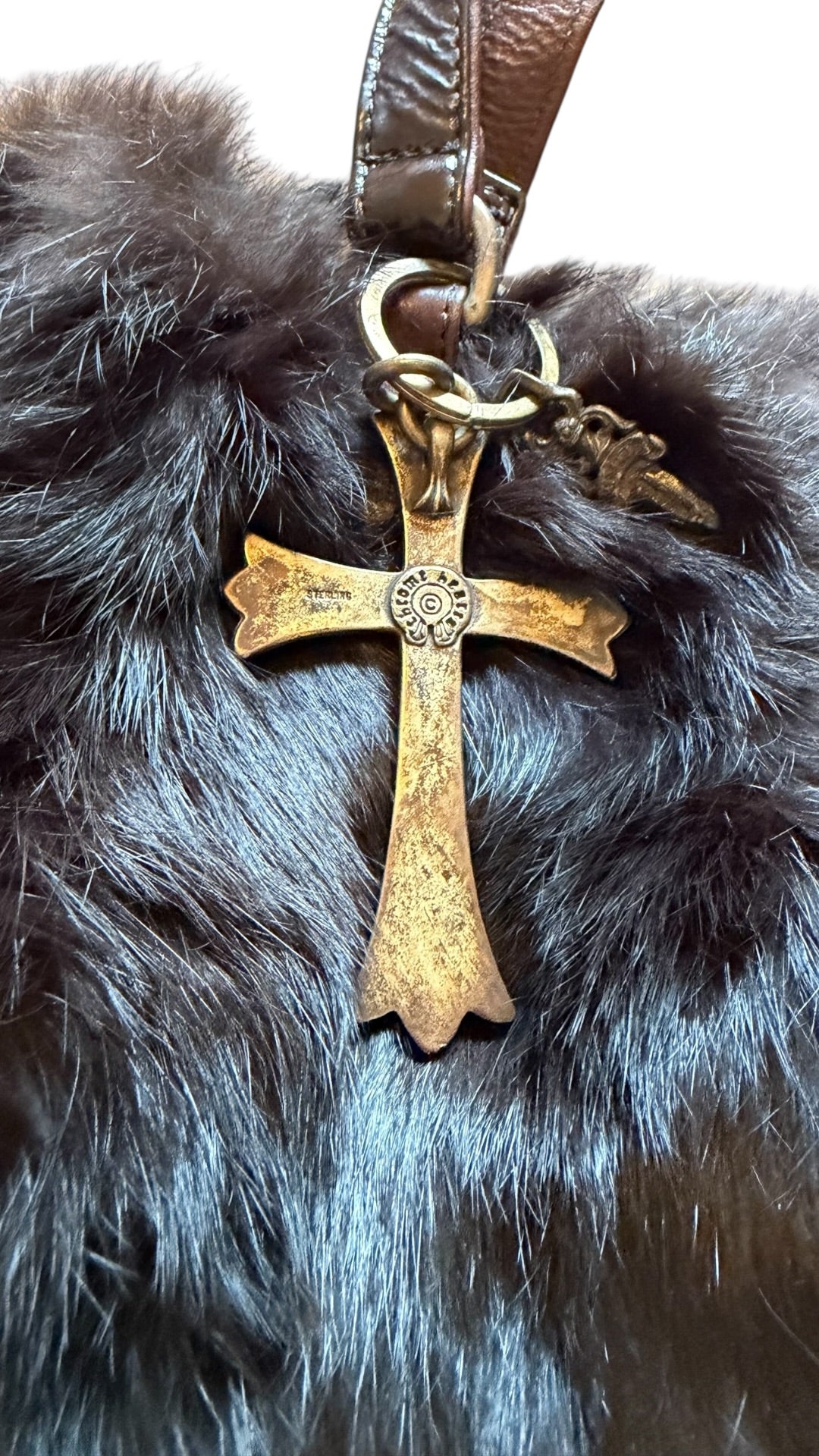Chrome Hearts Fur Bag