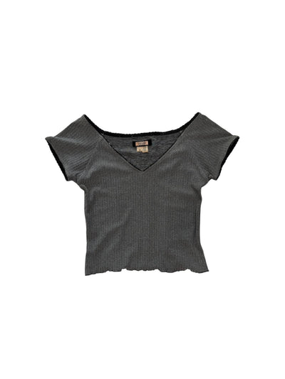 Voyage ribbed knit top