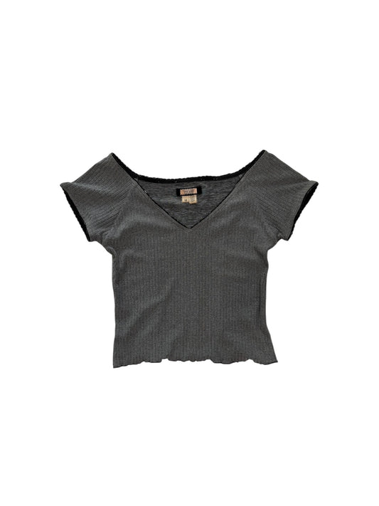 Voyage ribbed knit top