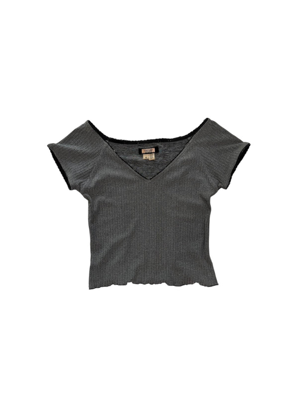 Voyage ribbed knit top