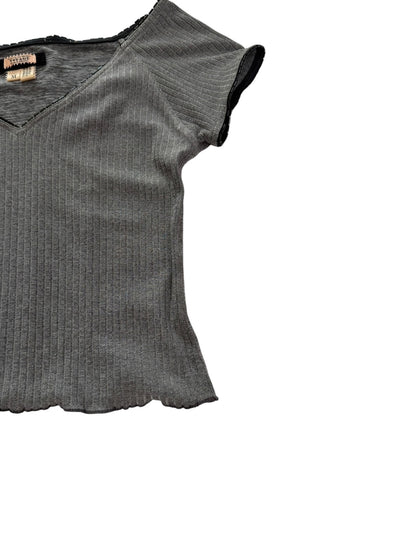 Voyage ribbed knit top
