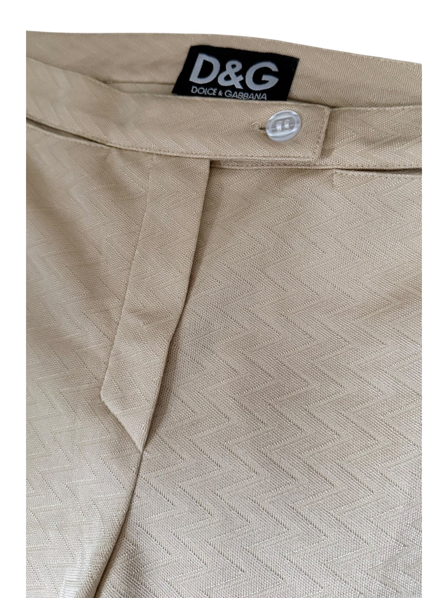 D&G Dolce & Gabbana Straight Leg Pants