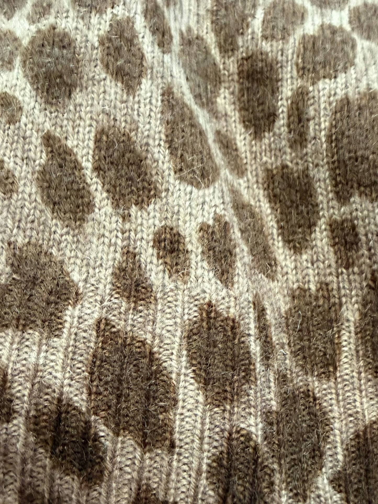 Dolce & Gabbana Leopard Print Knit Cardigan – Made in Italy