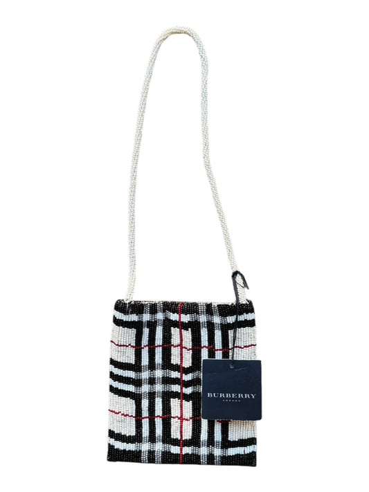Burberry Beaded Nova Check Mini Bag