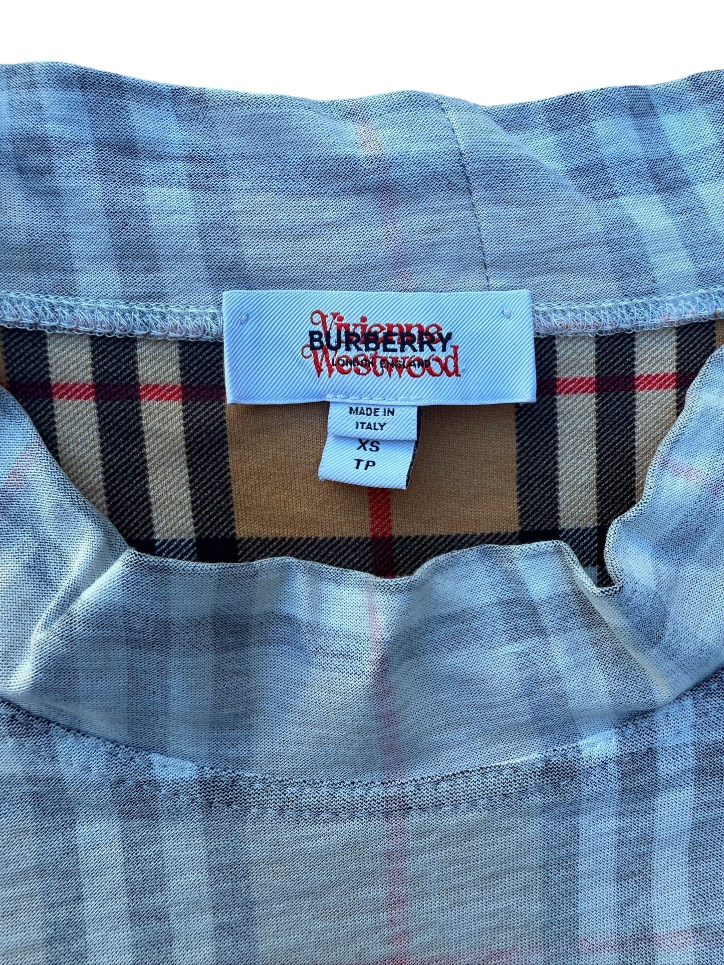 Burberry x Vivienne Westwood Sleeveless Zip Top