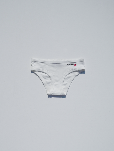 Petit Bateau X Miu Miu stretch jersey briefs