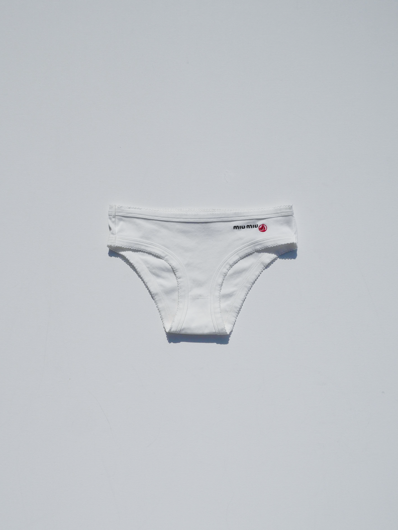 Petit Bateau X Miu Miu stretch jersey briefs