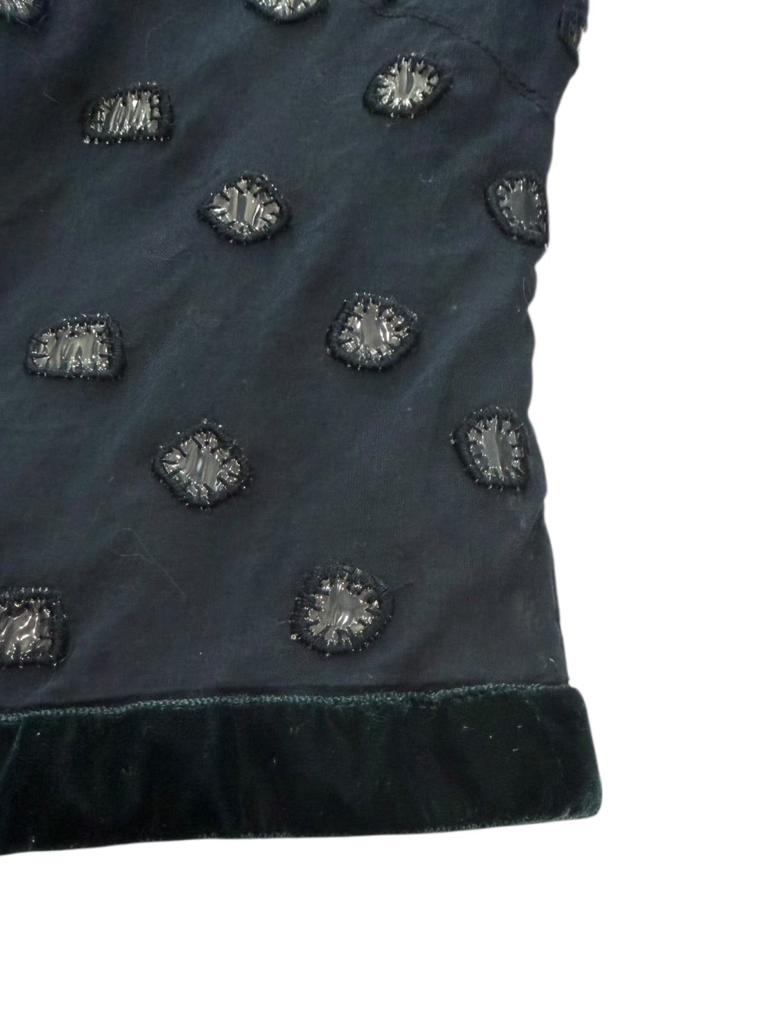 Voyage semi sheer embellished cardigan
