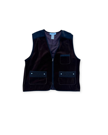 Sonia Rykiel Paris technical velvet vest
