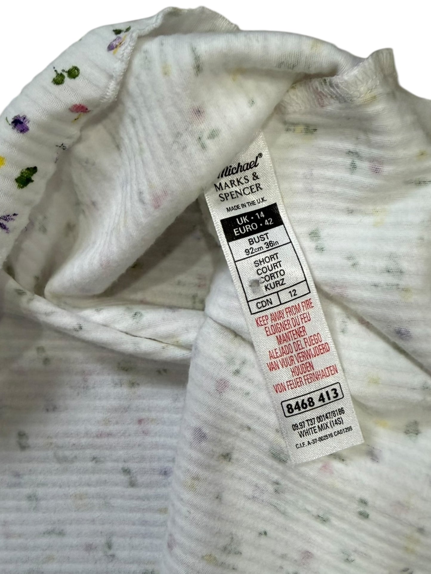 St Michael for Marks & Spencer Floral Slip