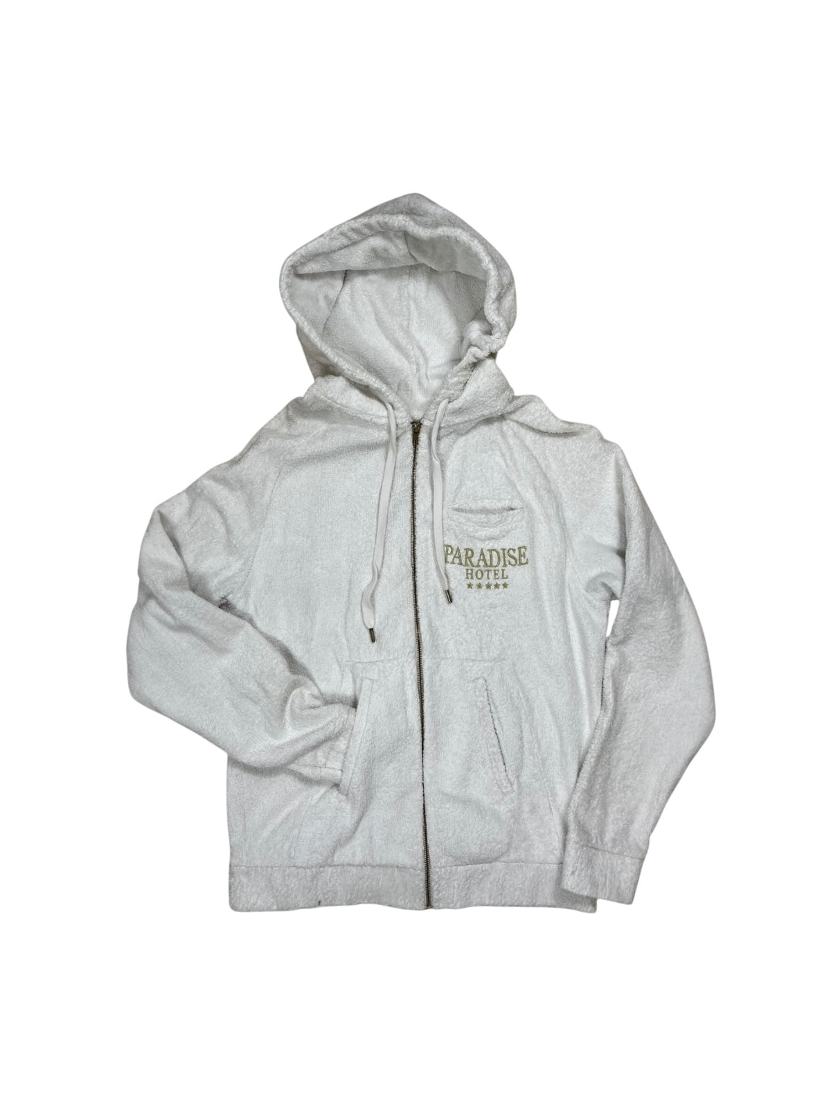 Ashish x Topshop “Paradise Hotel” Terry Zip Hoodie