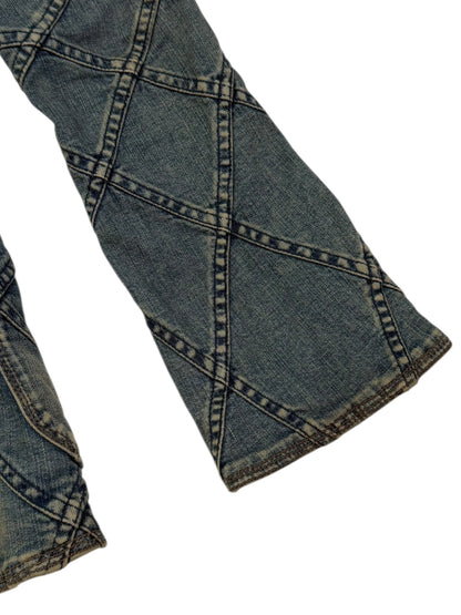 Junya Watanabe Comme des Garçons reconstructed denim jacket Rare