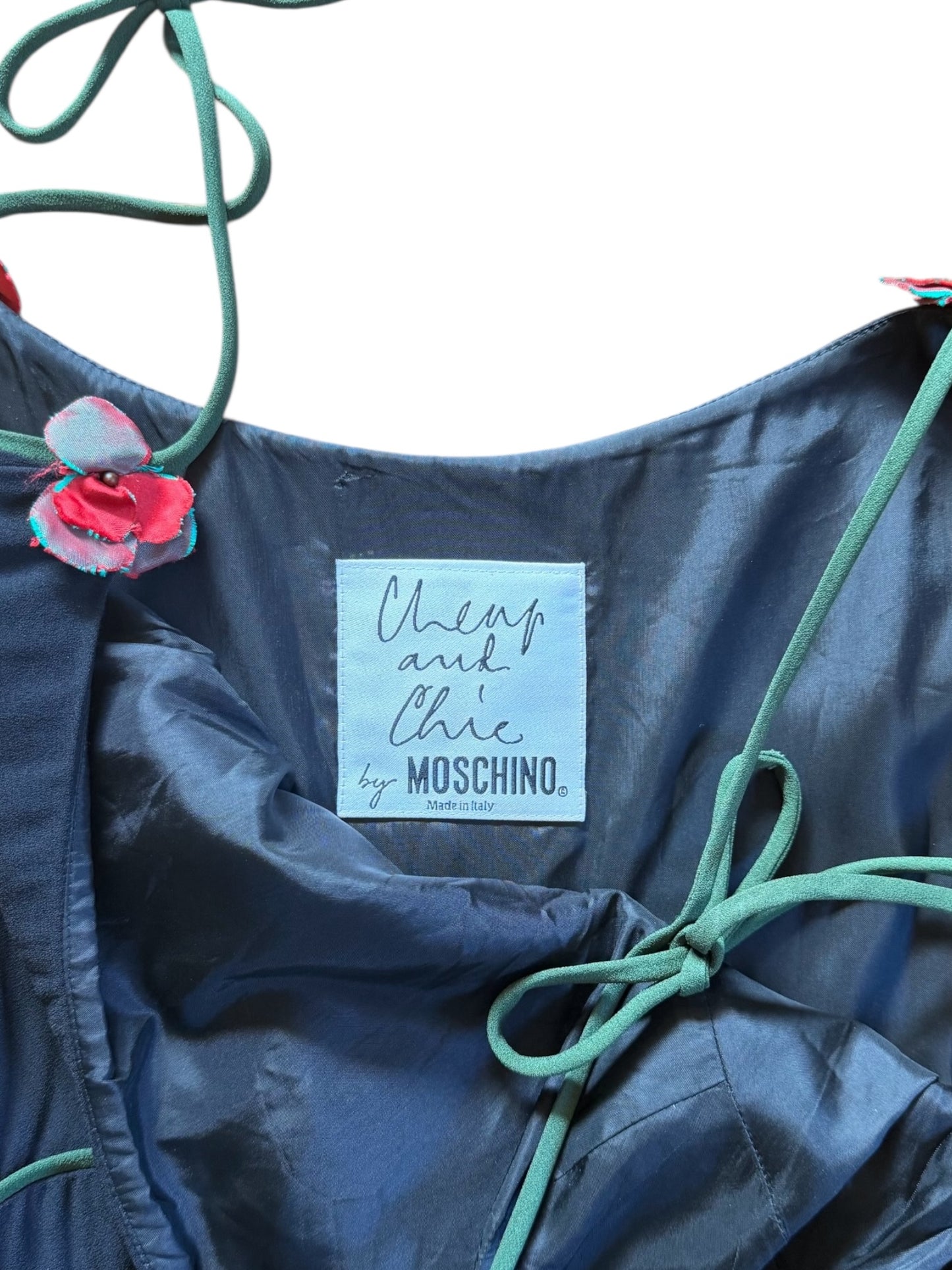 Cheap and Chic by Moschino Floral Tie Dress