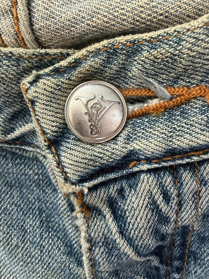 Voyage embroidered denim jeans