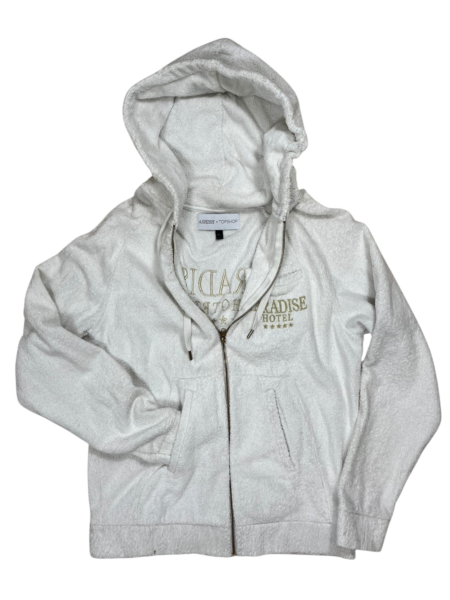 Ashish x Topshop “Paradise Hotel” Terry Zip Hoodie