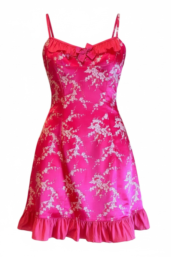 Fifi Chachnil Cherry Blossom Slip Dress