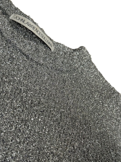 John Lawrence Sullivan Silver Glitter Knit