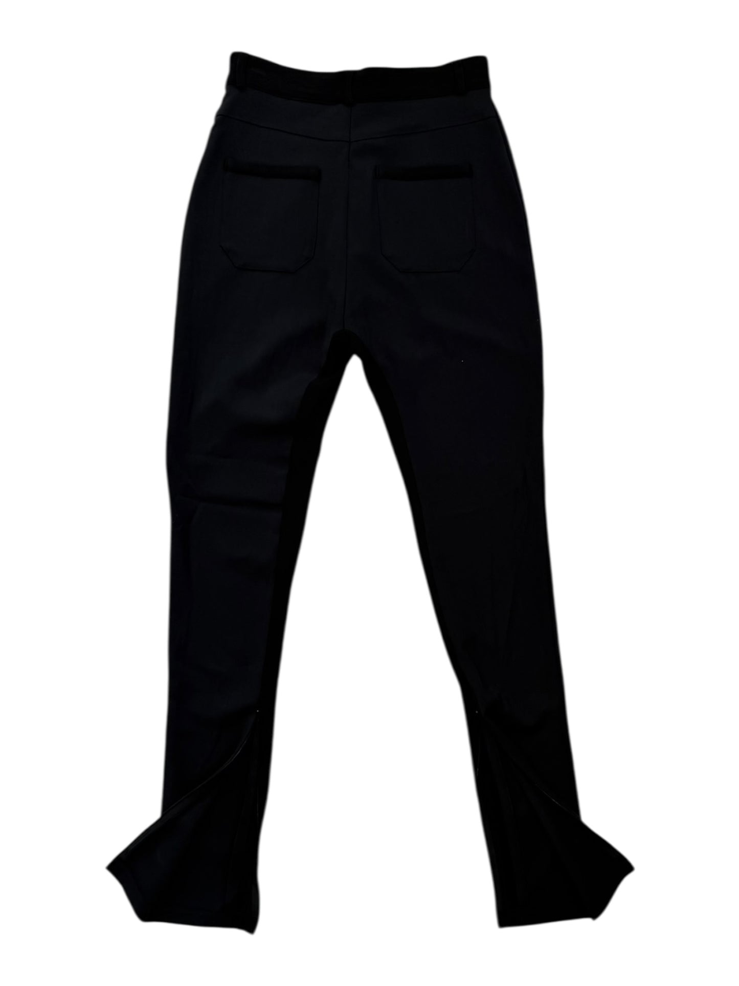 Balenciaga Tailored Black Stretch Trousers – Size 36 – Made in Italy