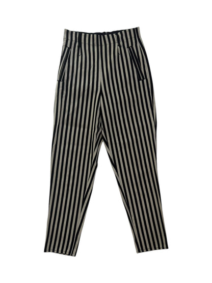 Jean Paul Gaultier Femme Striped Tailored Trousers