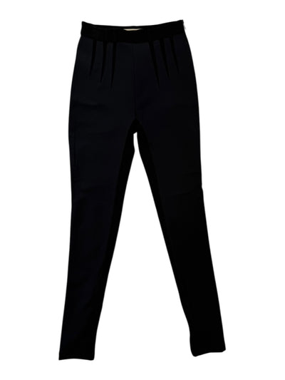 Balenciaga Tailored Black Stretch Trousers – Size 36 – Made in Italy