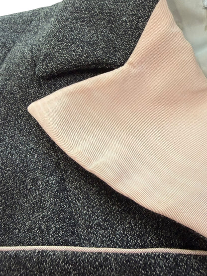 Hervé Léger Tailored Wool Jacket and Skirt Suit – Made in France – FR 38 / US 10