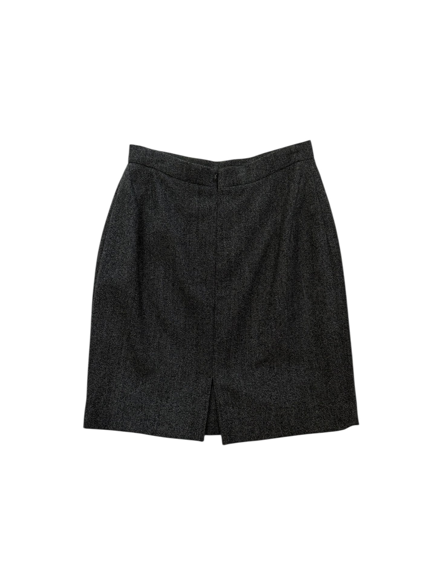 Hervé Léger Tailored Wool Jacket and Skirt Suit – Made in France – FR 38 / US 10